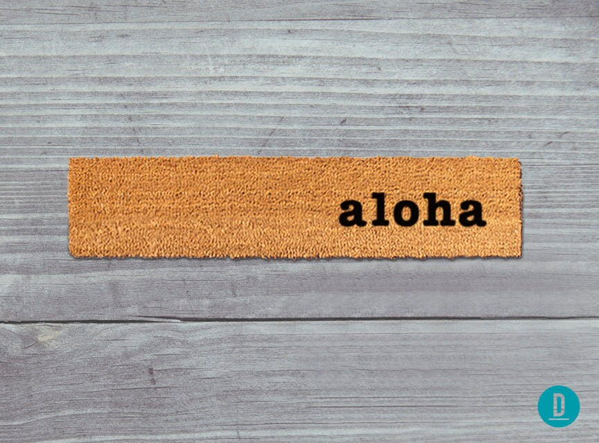 Aloha Skinny Doormat