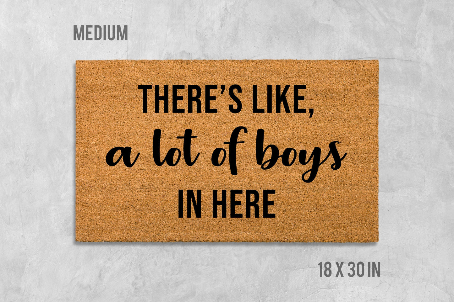 There's Like A Lot of Boys In Here