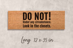 Funny Doormat - Quirky Front Door Mat | Non Slip Coconut Coir Mat
