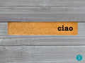 Ciao Skinny Doormat, Ciao Door Mat, Ciao Welcome Mat, Ciao Doormat, Ciao Slim Doormat, Skinny Mat, Ciao Mat, Thin Doormat, Ciao, Ciao Rug