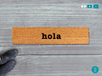 Hola Skinny Doormat - Slim Natural Coir Welcome Mat