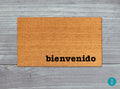 Bienvenido Doormat: Spanish Welcome Mat (Coir Fiber, Outdoor)