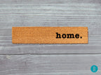Skinny Natural Coir Doormat, Slim Welcome Mat (Compact Size)