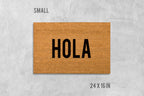Hola Doormat: Natural Coir Welcome Mat (Latex Backing)