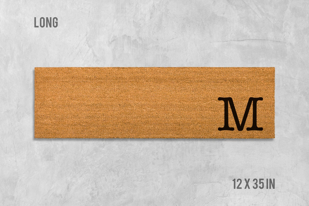 Custom Initial Doormat, Custom Family Doormat, Custom Last Name Doormat, Custom Letter Doormat, Initial Doormat, Custom Doormat, Initial