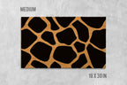 Giraffe Doormat, Giraffe Door Mat, Animal Doormat, Animal Door Mat, Animal Print, Giraffe Print, Housewarming Gift, Welcome Mat, Birthday