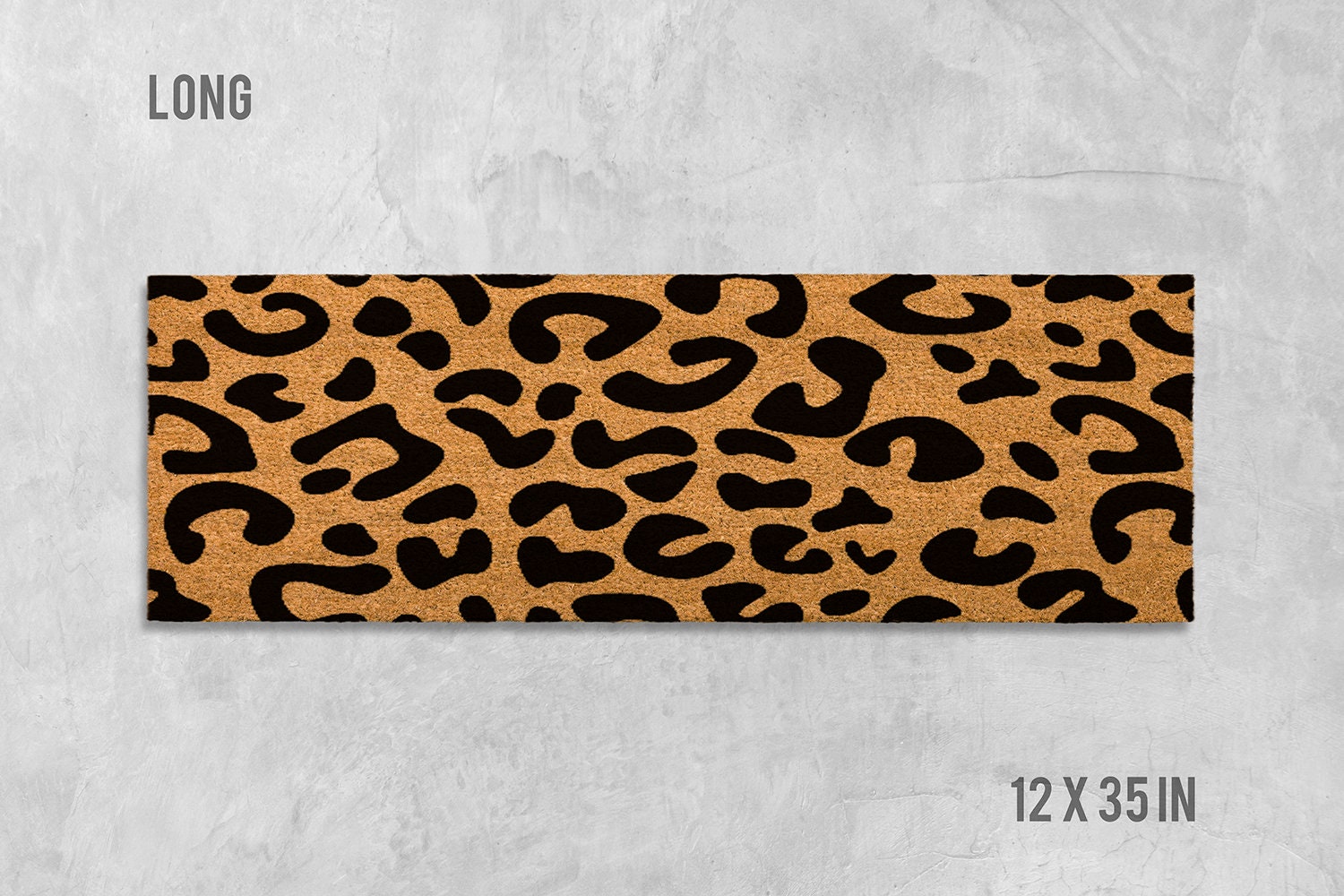 Leopard Doormat, Leopard Door Mat, Animal Doormat, Animal Door Mat, Animal Print, Leopard Print, Housewarming Gift, Welcome Mat, Birthday