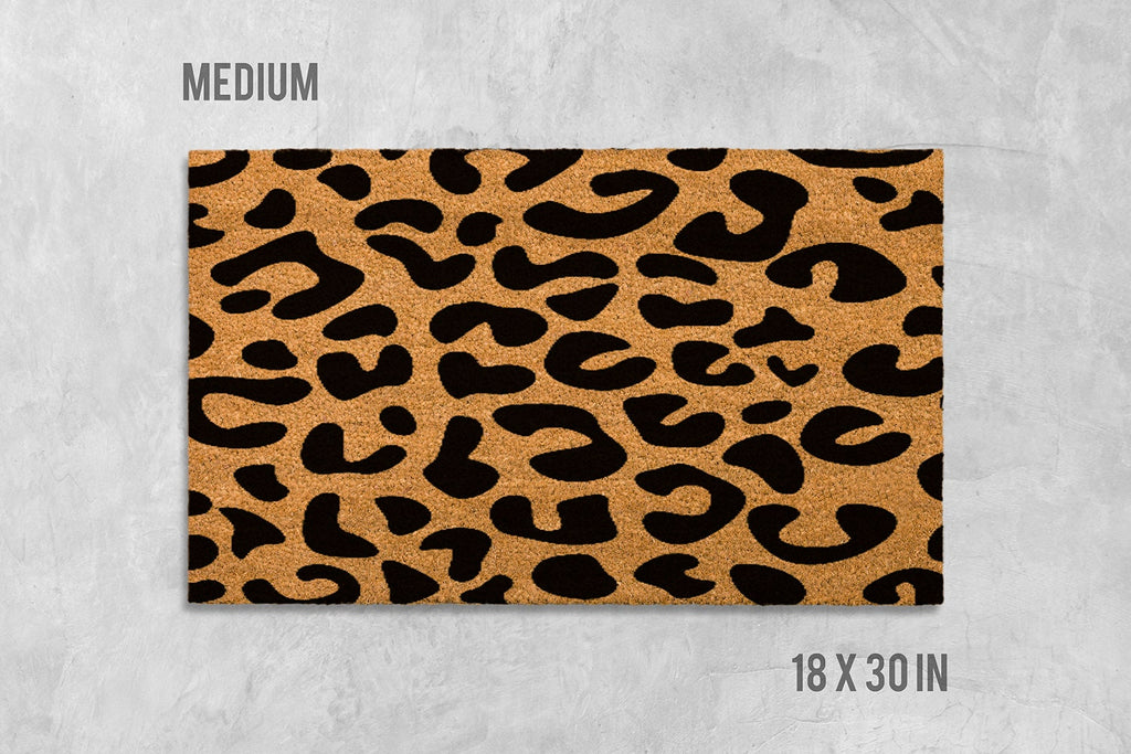 Leopard Doormat, Leopard Door Mat, Animal Doormat, Animal Door Mat, Animal Print, Leopard Print, Housewarming Gift, Welcome Mat, Birthday