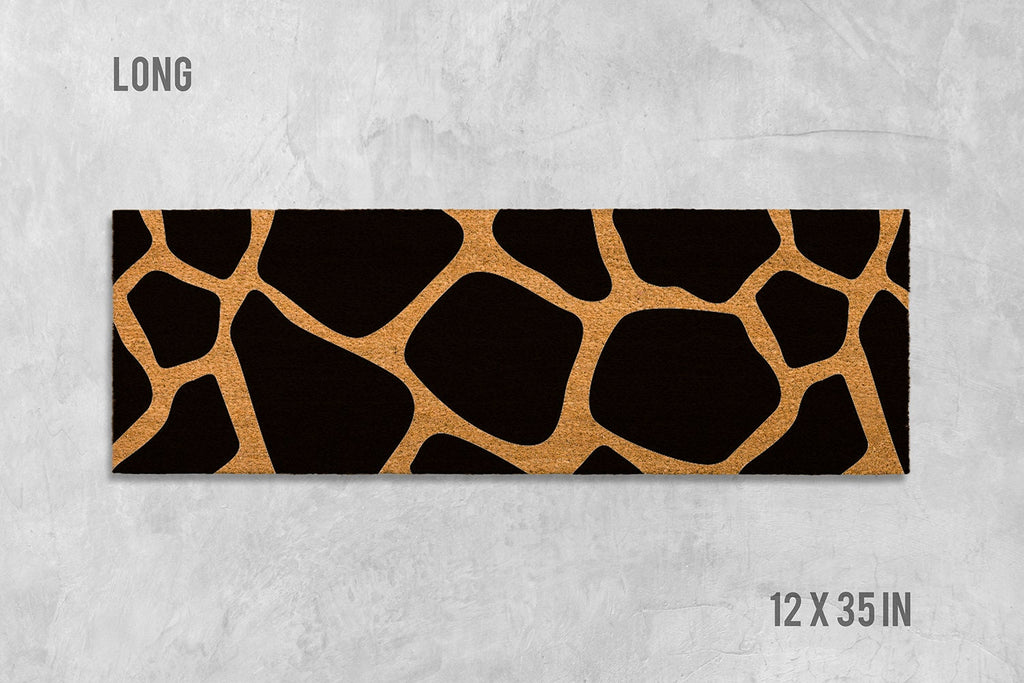 Giraffe Doormat, Giraffe Door Mat, Animal Doormat, Animal Door Mat, Animal Print, Giraffe Print, Housewarming Gift, Welcome Mat, Birthday