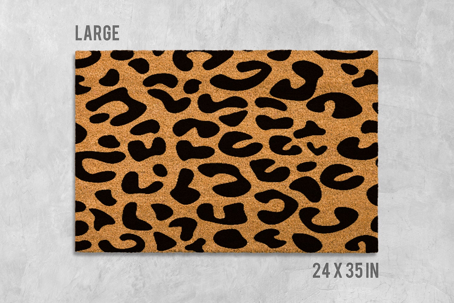Leopard Doormat, Leopard Door Mat, Animal Doormat, Animal Door Mat, Animal Print, Leopard Print, Housewarming Gift, Welcome Mat, Birthday