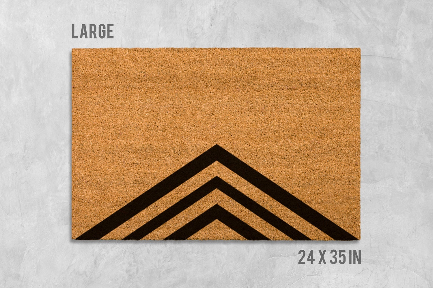 Triangle Doormat, Triangle Door Mat, Modern Doormat, Modern Door Mat, Cute Doormat, Cute Door Mat, Housewarming Gift, Welcome Mat, Birthday