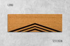 Triangle Doormat, Triangle Door Mat, Modern Doormat, Modern Door Mat, Cute Doormat, Cute Door Mat, Housewarming Gift, Welcome Mat, Birthday