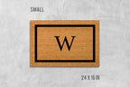 Personalized Doormat: Initial Design - Natural Coir Fiber