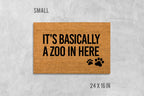 Funny Animal Doormat - Dogs, Cats Welcome Mat