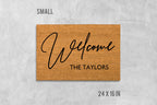 Doormat Custom Doormat Personalized Decor Last Name Doormat with Name Newlywed Gift Custom Welcome Mat Custom Door Mat Last Name Mat Family