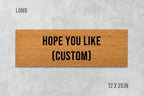 Personalized Doormat - Custom Text, Funny Housewarming Mat