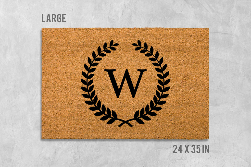 Custom Initial Doormat, Custom Family Doormat, Custom Last Name Doormat, Custom Letter Doormat, Initial Doormat, Custom Doormat, Initial Mat