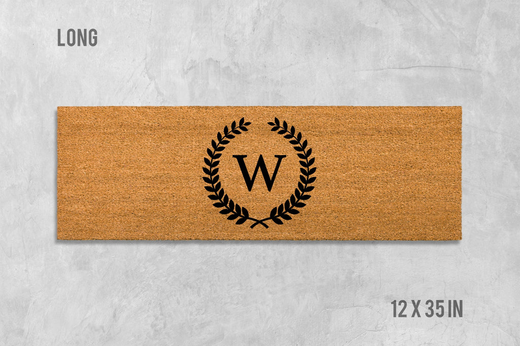 Custom Initial Doormat, Custom Family Doormat, Custom Last Name Doormat, Custom Letter Doormat, Initial Doormat, Custom Doormat, Initial Mat