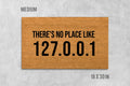 IP Address Doormat: Geeky Welcome Mat (Natural Coir, Latex)
