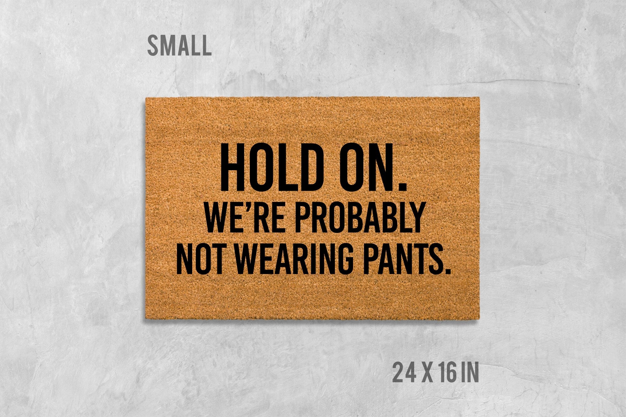 Doormat: Funny House Entrance Mat (Coir, Latex)