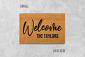 Doormat Custom Door Mat Large Custom Doormat Personalized Custom Welcome Mat Last Name Doormat With Name Custom Welcome Mat Newlywed Gift
