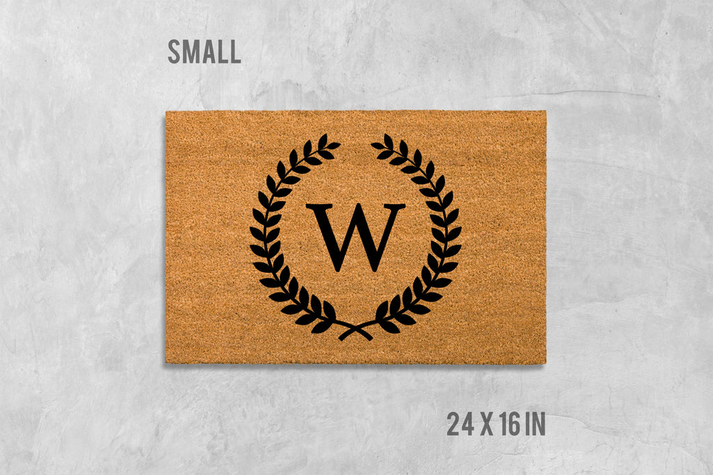 Custom Initial Doormat, Custom Family Doormat, Custom Last Name Doormat, Custom Letter Doormat, Initial Doormat, Custom Doormat, Initial Mat