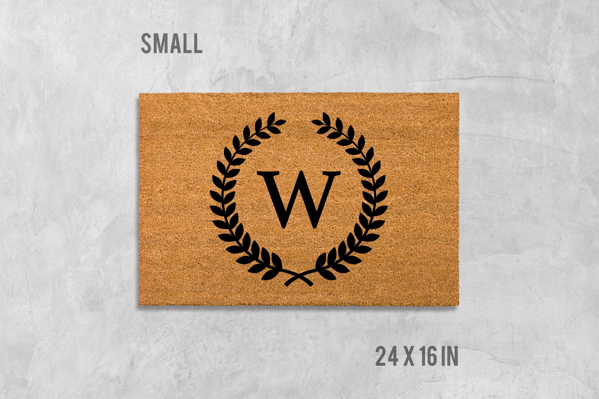 Custom Initial Doormat, Custom Family Doormat, Custom Last Name Doormat, Custom Letter Doormat, Initial Doormat, Custom Doormat, Initial Mat