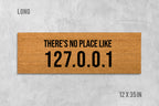 IP Address Doormat: Geeky Welcome Mat (Natural Coir, Latex)