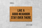 Doormat: Funny Welcome Mat - Rude Neighbor Message