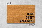 Home Sweet Apartment Doormat, Home Sweet Home Doormat, Funny Doormat, Funny Door Mat, Housewarming Gift, Birthday Gift, Anniversary Gift