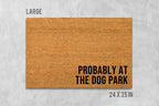 Dog Doormat: Funny Welcome Mat (Coir, Latex, Outdoor)