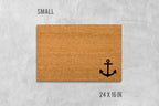 Anchor Doormat: Nautical Coir Mat with Funny Design