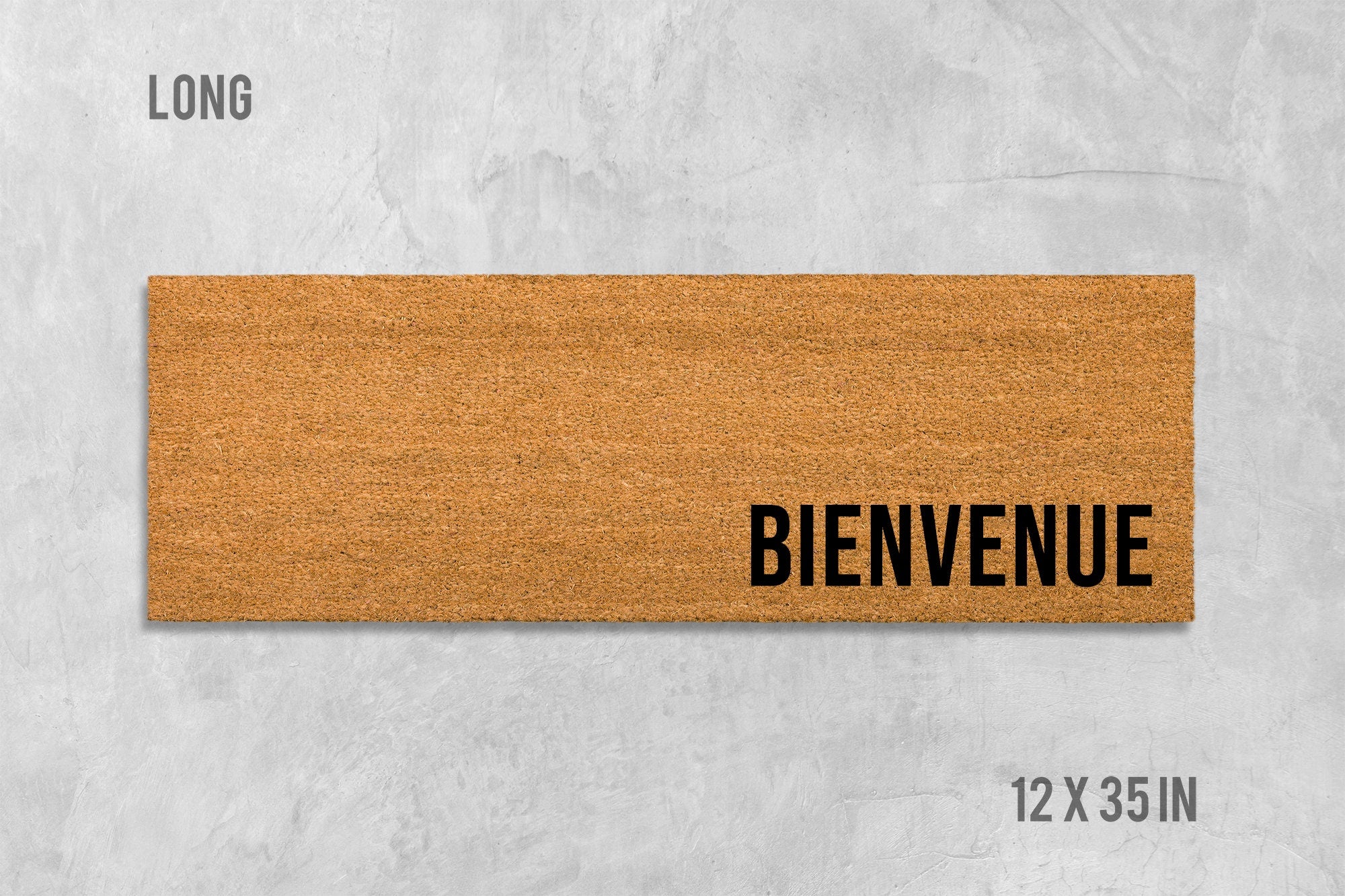 Bienvenue Doormat, Welcome Doormat, Housewarming Gift, Birthday Gift, French Doormat, French Door Mat, French Gift, Bonjour Doormat, Bonjour