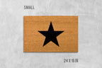 Star Door Mat: Modern Funny Design (Coir,Latex)