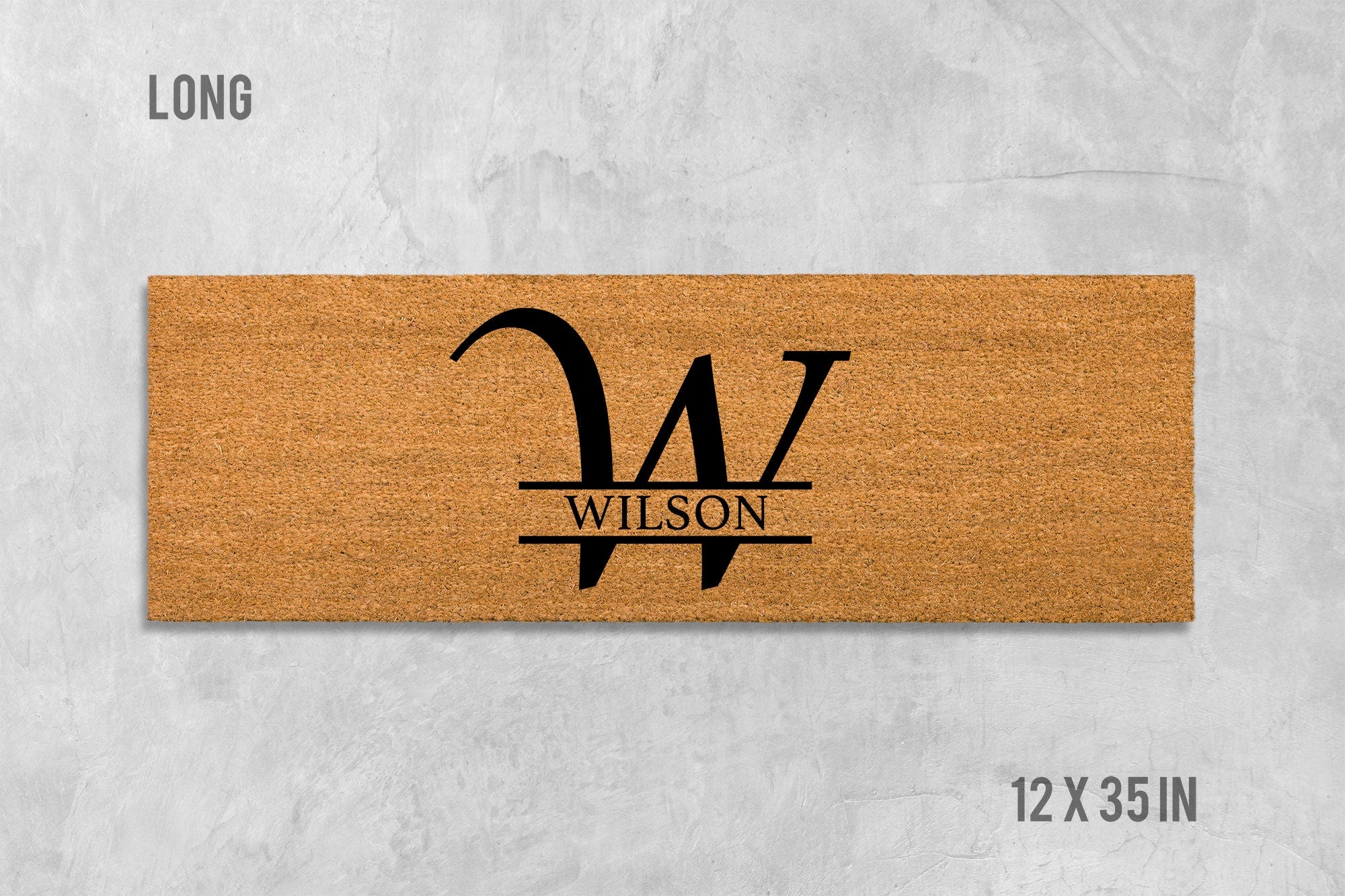 Doormat Custom Door Mat Large Custom Doormat Personalized Custom Welcome Mat Last Name Doormat With Name Custom Welcome Mat Newlywed Gift