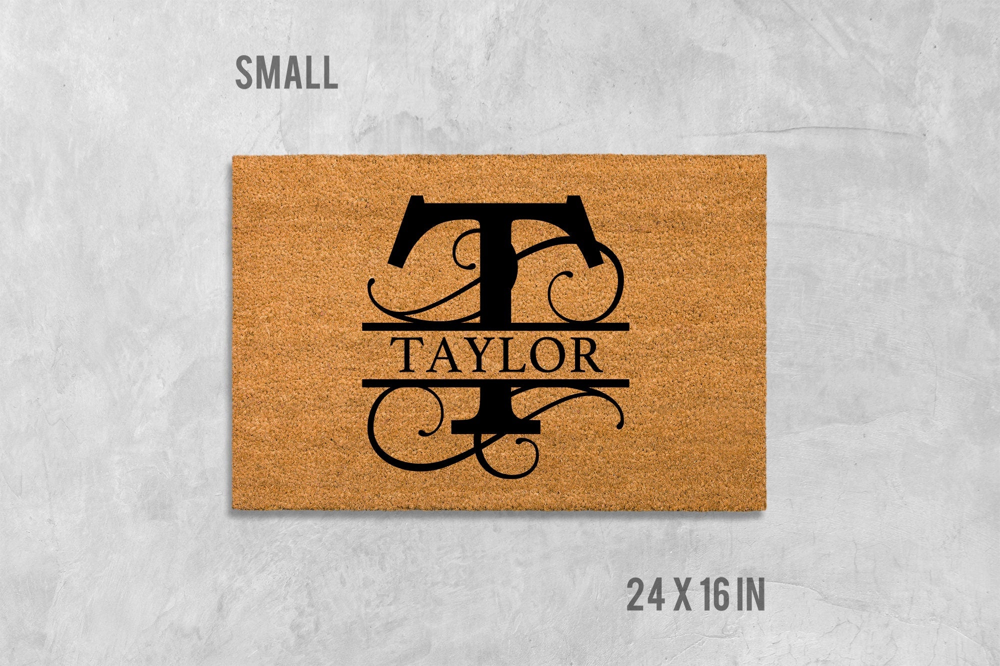 Doormat Custom Door Mat Large Custom Doormat Personalized Custom Welcome Mat Last Name Doormat With Name Custom Welcome Mat Newlywed Gift