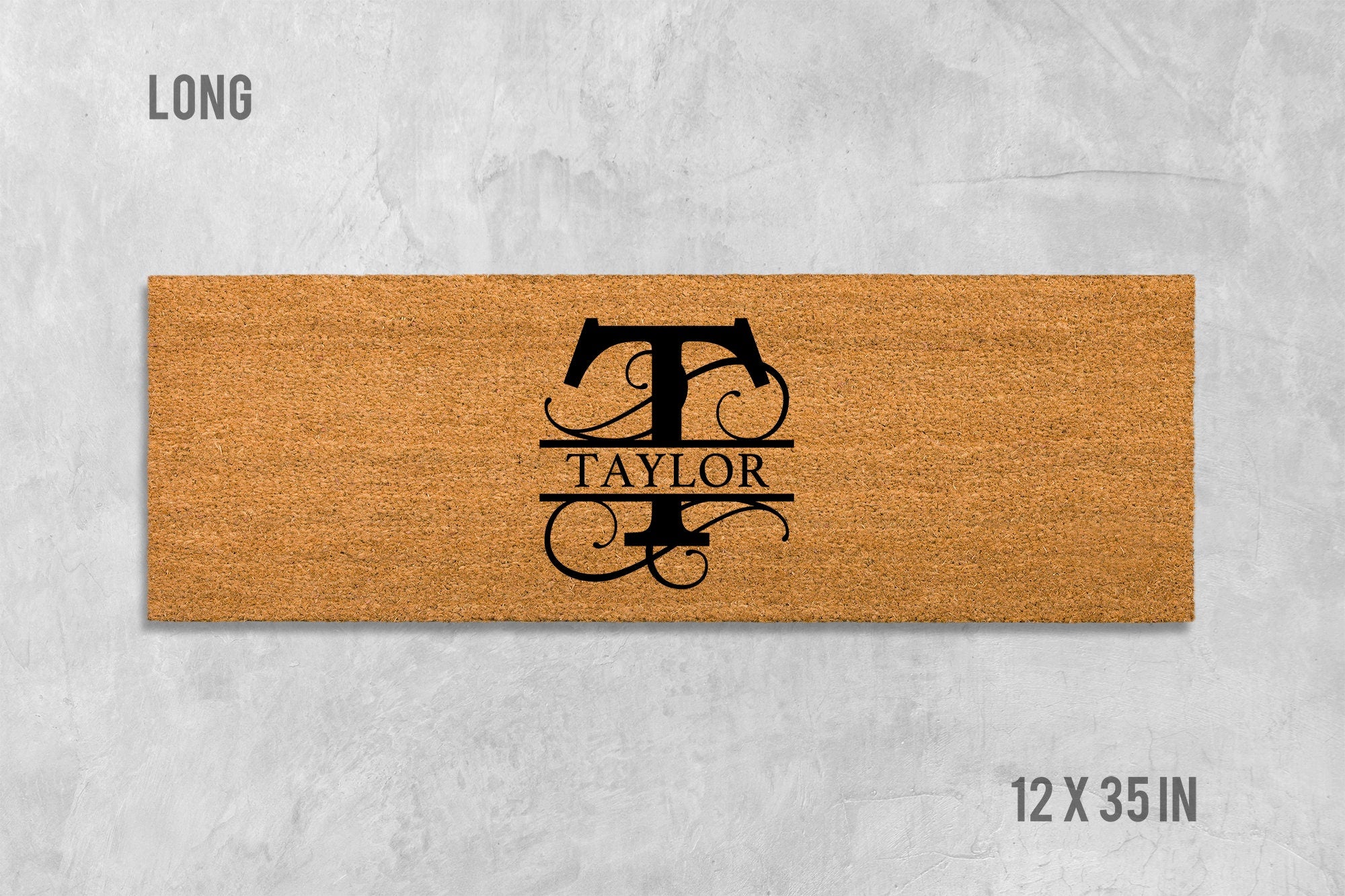 Doormat Custom Door Mat Large Custom Doormat Personalized Custom Welcome Mat Last Name Doormat With Name Custom Welcome Mat Newlywed Gift