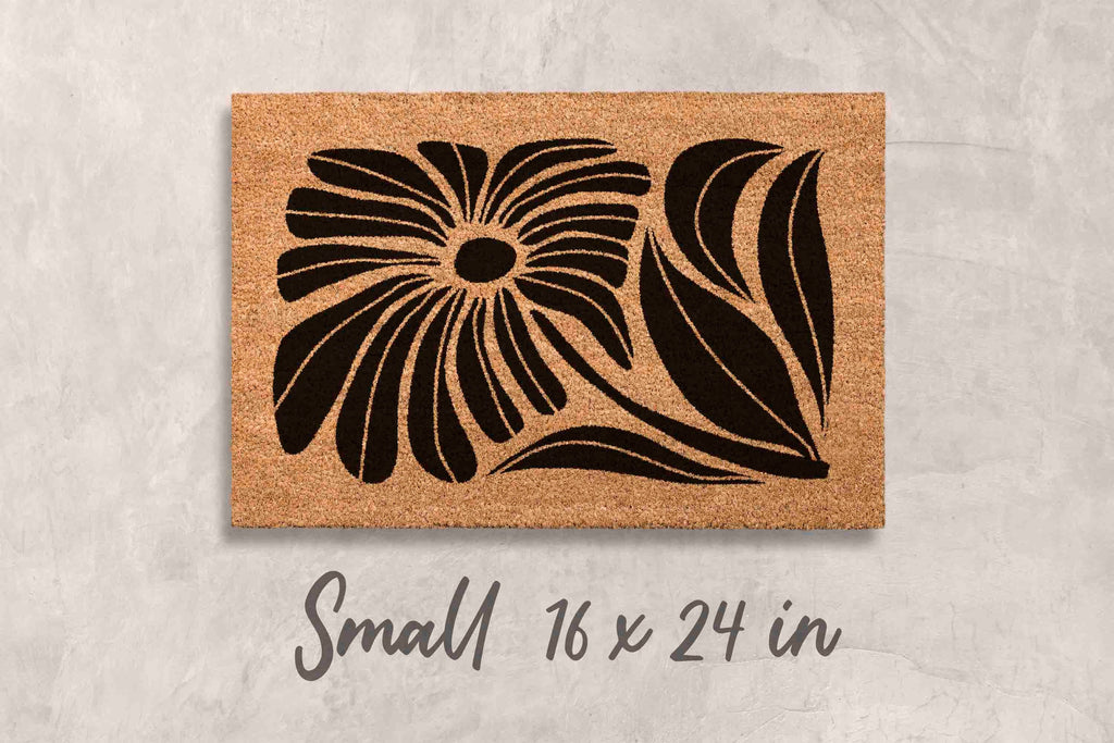 Gift Floral Gift Unique Doormat Custom Doormat Funny Door Mat Modern Welcome Mat Custom Door Mat Chic Gift Funny Doormat Minimalist Gift