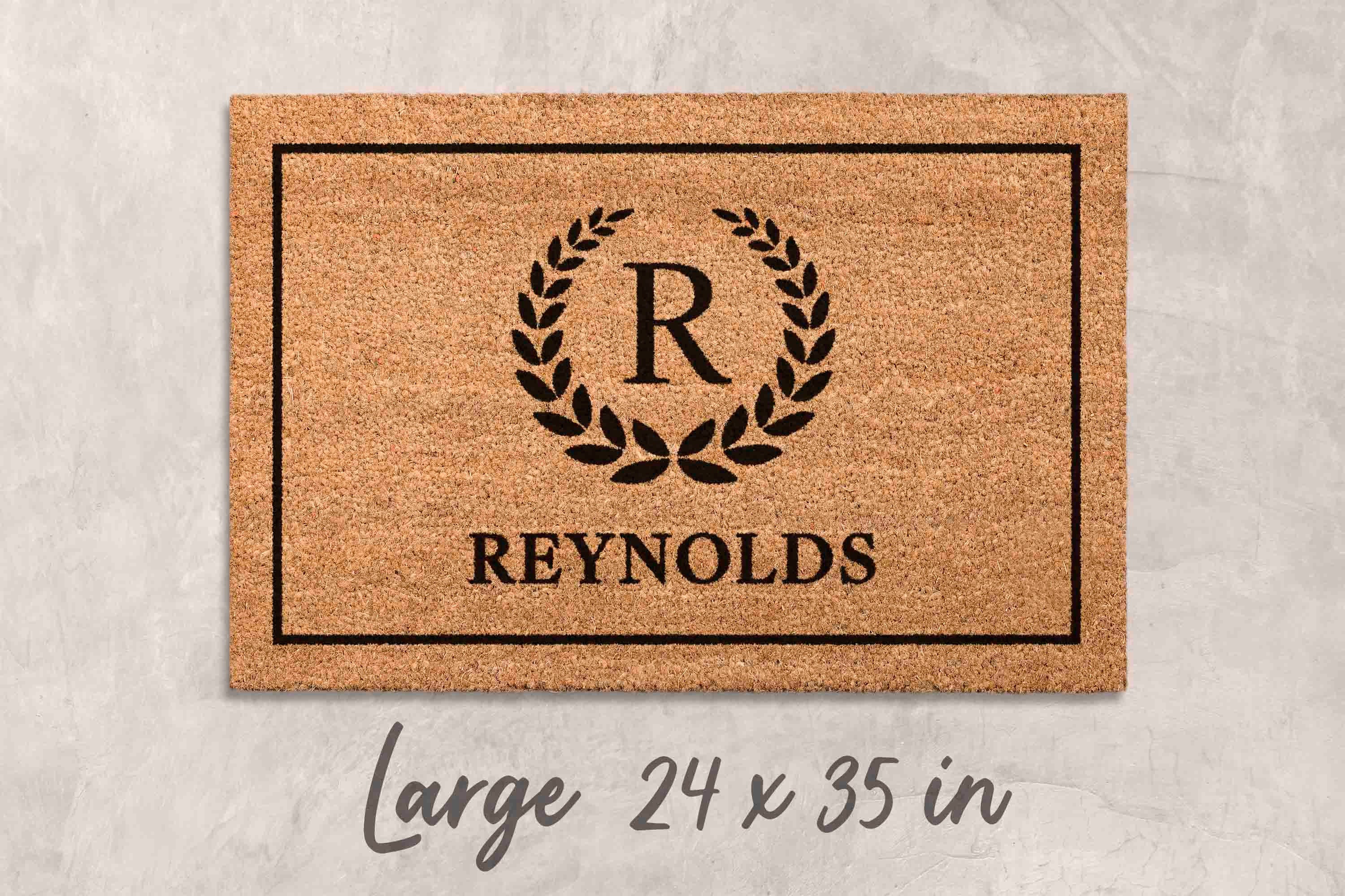 Doormat Personalized Decor Custom Mat Family Name Gift Personalized Doormat Custom Welcome Mat Custom Gift Housewarming Gifts Unique Gift