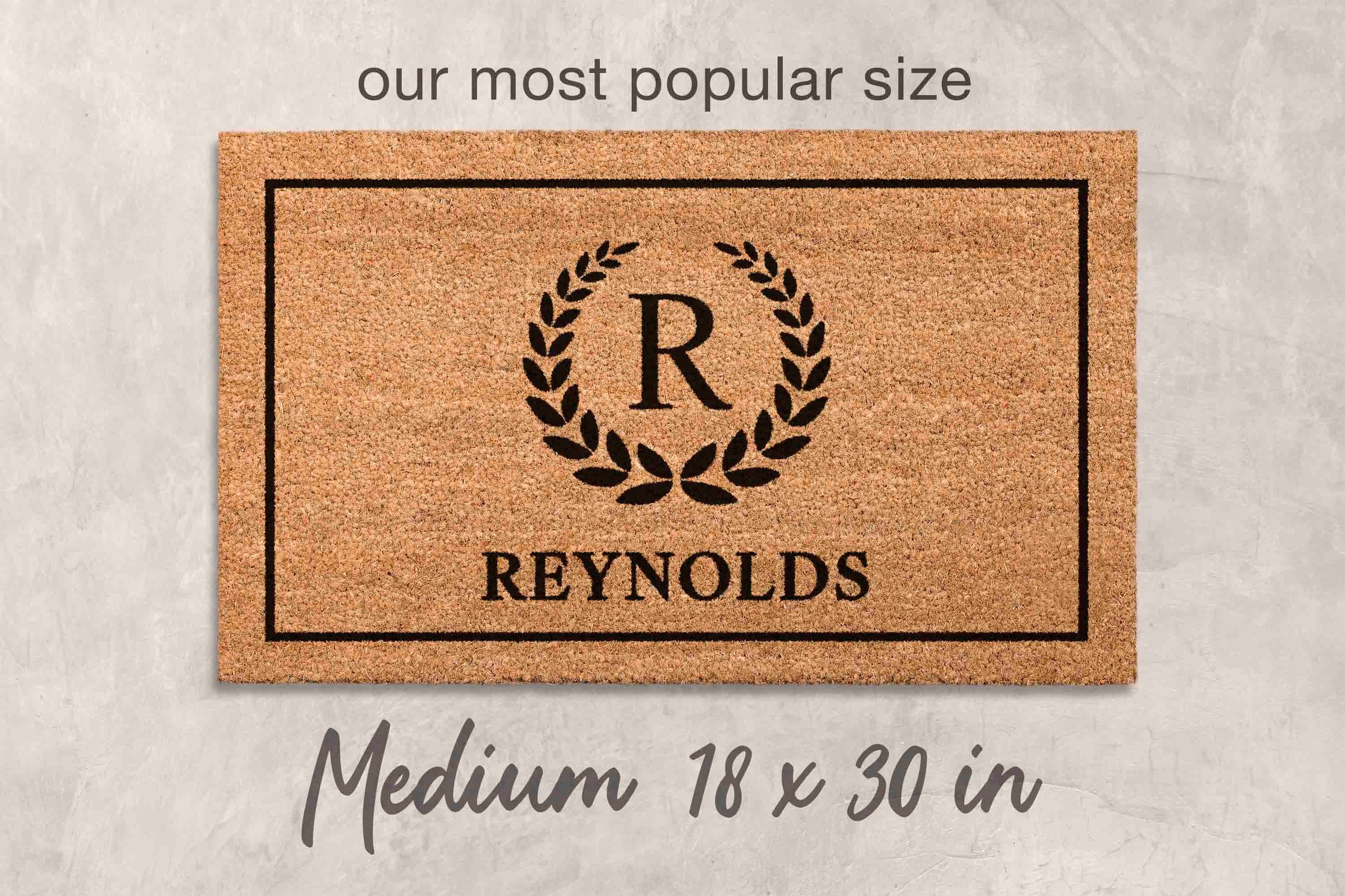 Doormat Personalized Decor Custom Mat Family Name Gift Personalized Doormat Custom Welcome Mat Custom Gift Housewarming Gifts Unique Gift