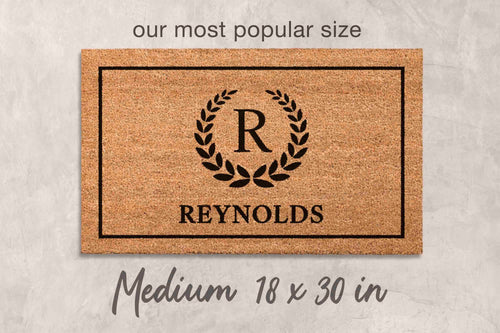 Doormat Personalized Decor Custom Mat Family Name Gift Personalized Doormat Custom Welcome Mat Custom Gift Housewarming Gifts Unique Gift