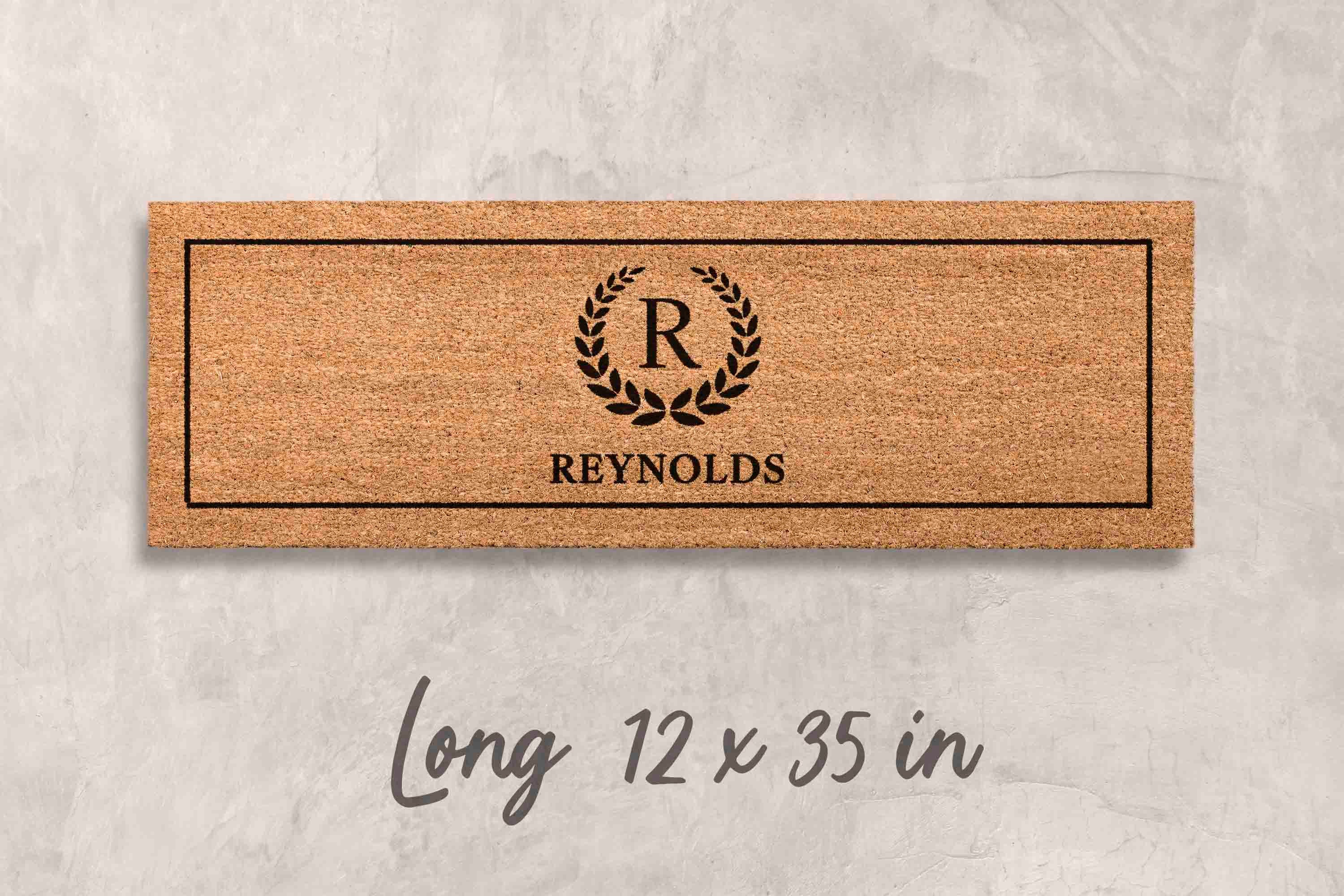 Doormat Personalized Decor Custom Mat Family Name Gift Personalized Doormat Custom Welcome Mat Custom Gift Housewarming Gifts Unique Gift