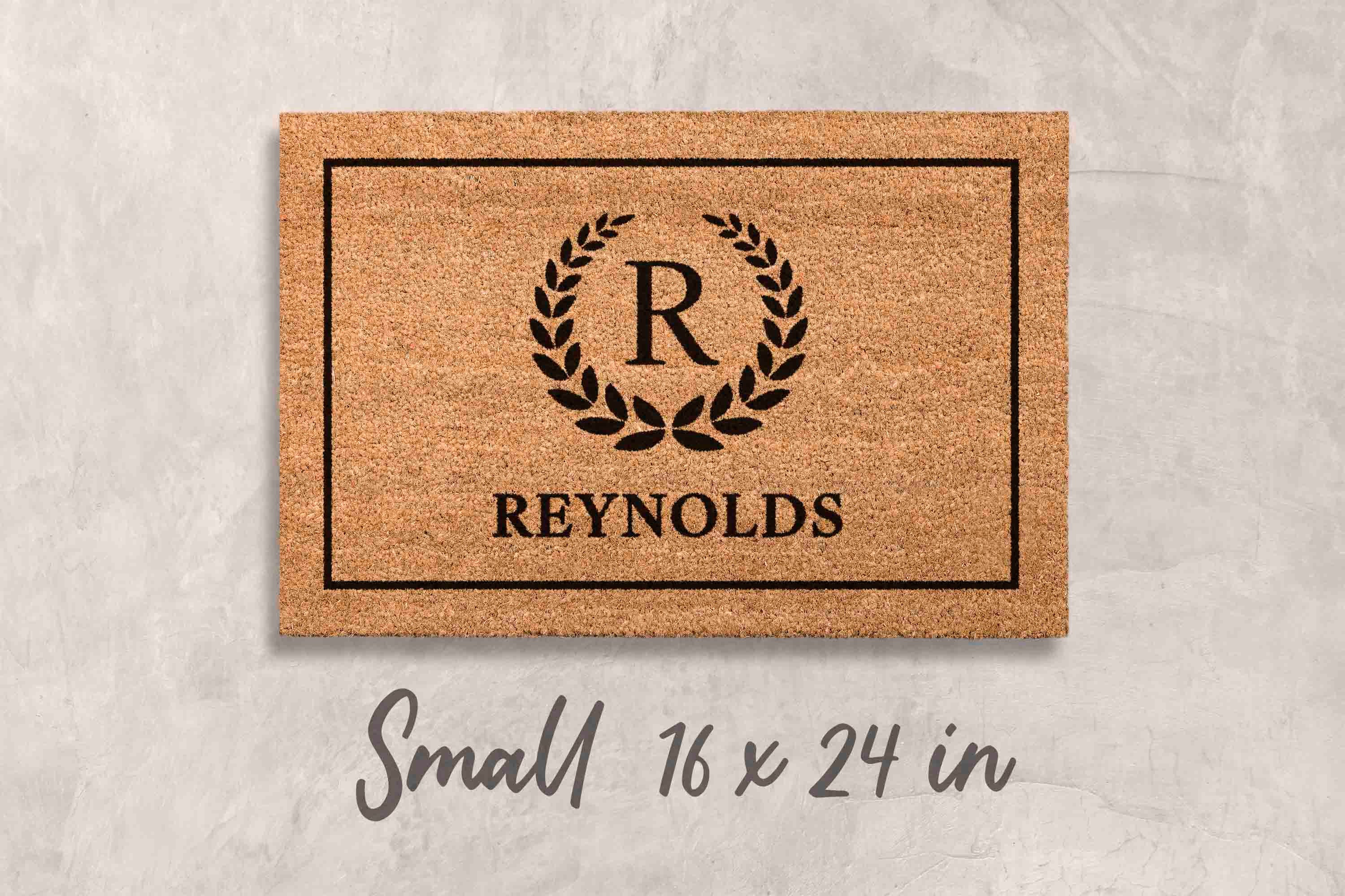 Doormat Personalized Decor Custom Mat Family Name Gift Personalized Doormat Custom Welcome Mat Custom Gift Housewarming Gifts Unique Gift