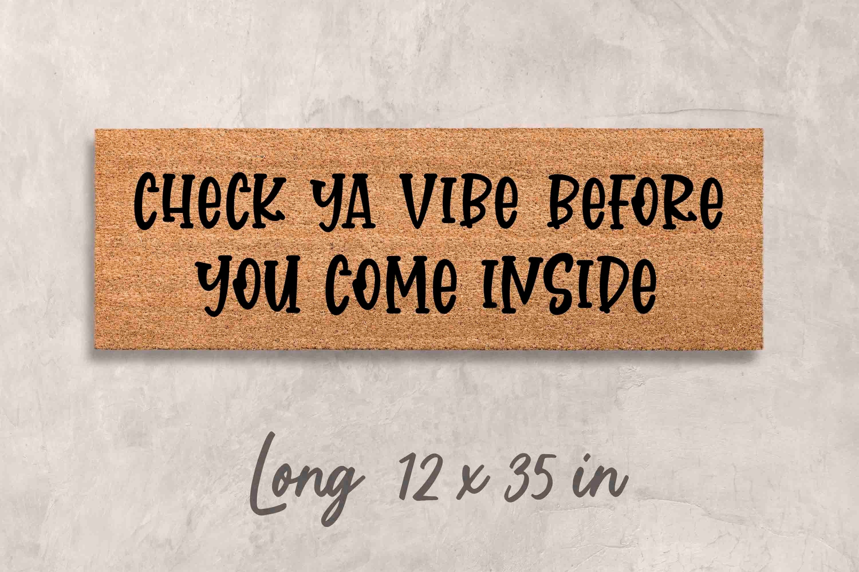 Funny Doormat Funny Gift Unique Gift for New Home Gift Newlywed Gift Custom Doormat Custom Mat Personalized Doormat Personalized Gift Funny