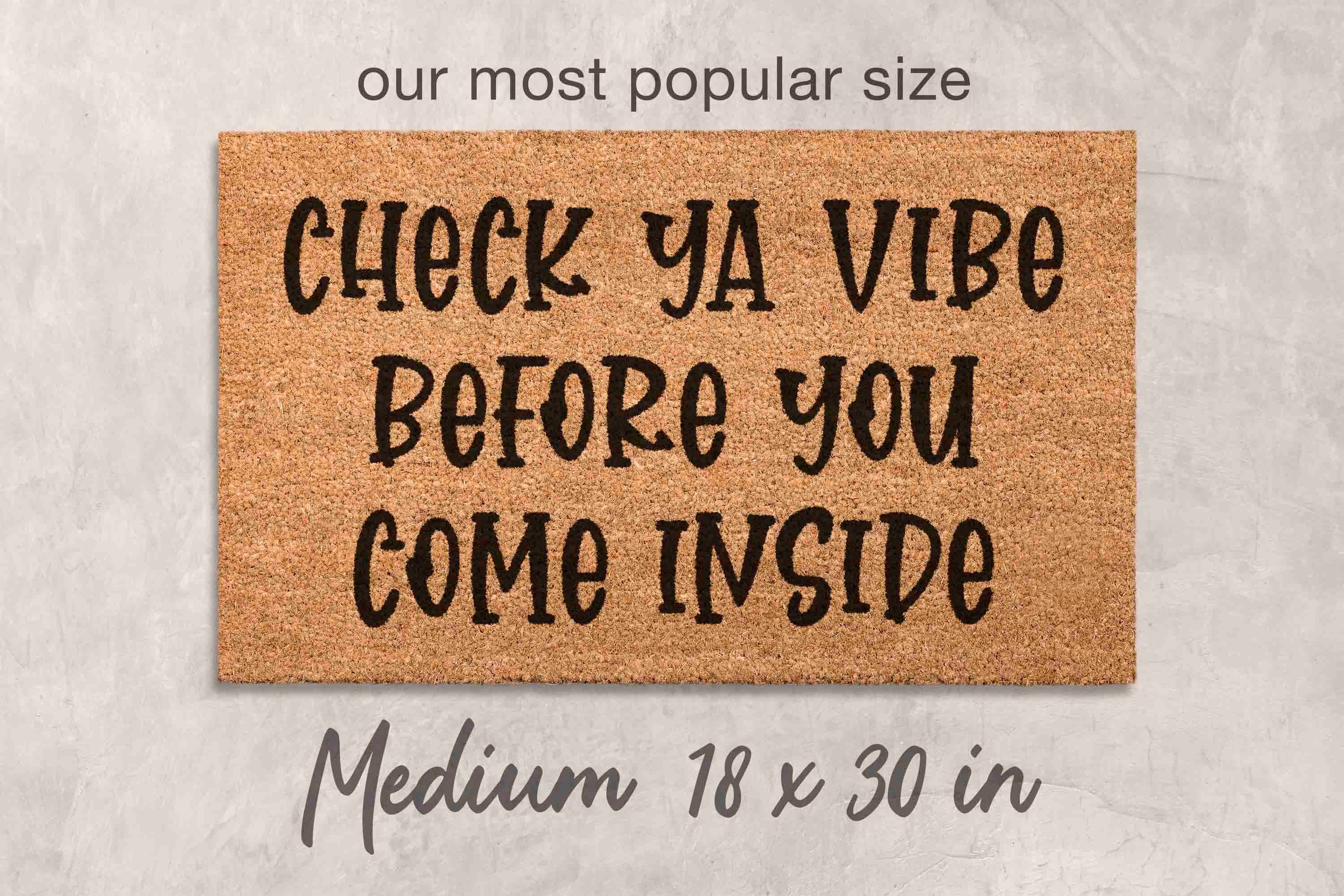 Funny Doormat Funny Gift Unique Gift for New Home Gift Newlywed Gift Custom Doormat Custom Mat Personalized Doormat Personalized Gift Funny