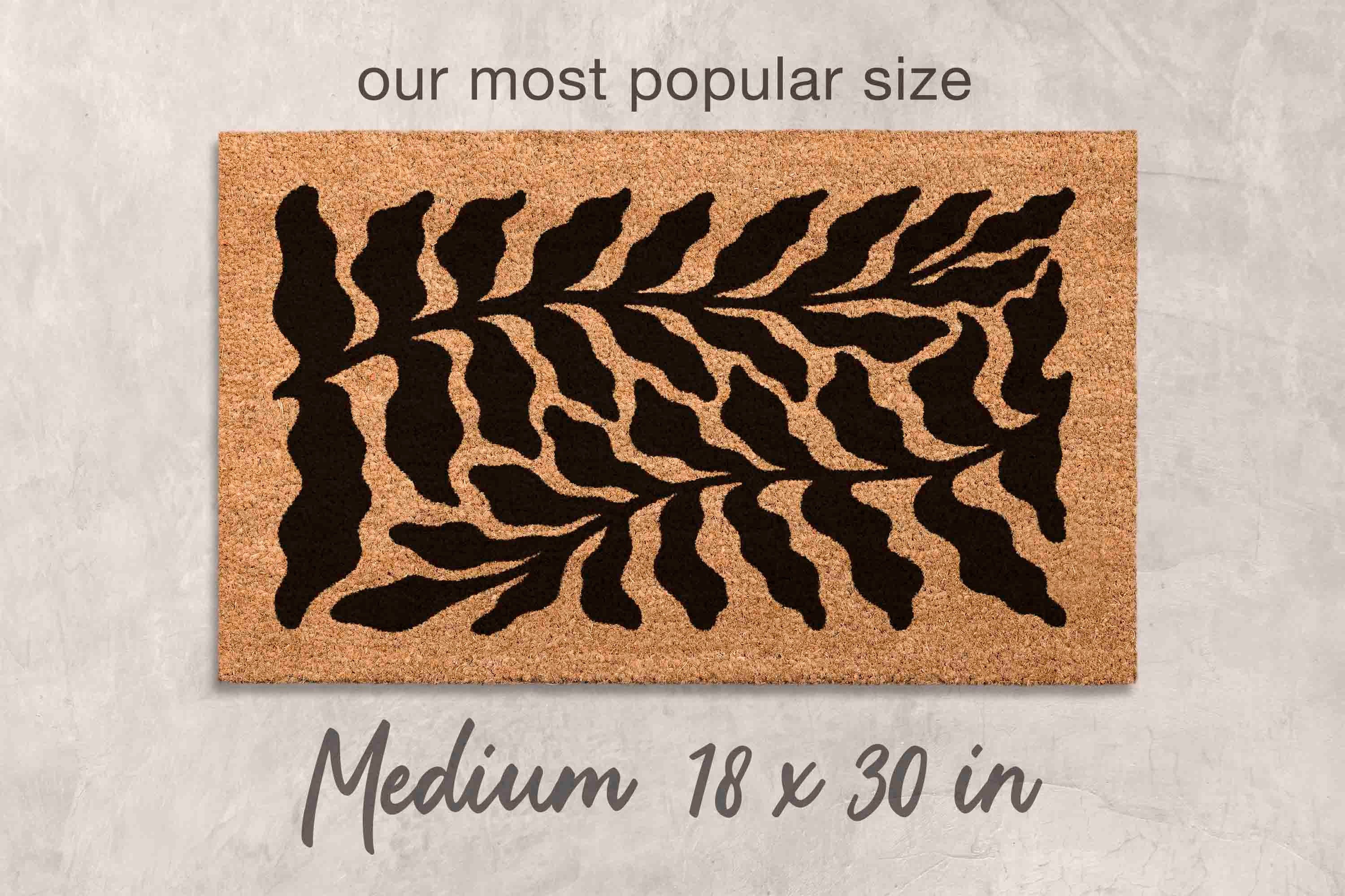 Doormat Modern Doormat Minimalist Doormat Custom Doormat Funny Doormat Personalized Decor Modern Front Porch Decor New Home Gift Unique Gift