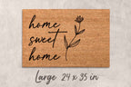 Housewarming Gift Unique Gift Newlywed Gift Housewarming Gifts for Couples Home Decor Home Sweet Home Doormat Custom Doormat Personalized