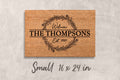 Doormat Custom Gift Personalized Decor Custom Last Name Mat Family Name Door Mat Custom Mat Newlywed Gift Personalized Housewarming Gifts