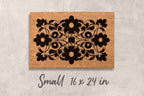 Flower Doormat Modern Doormat Pattern Floral Decor Flowers Door mat Summer Decor Front Door Decor Flowers Doormat Closing Gift Idea Unique