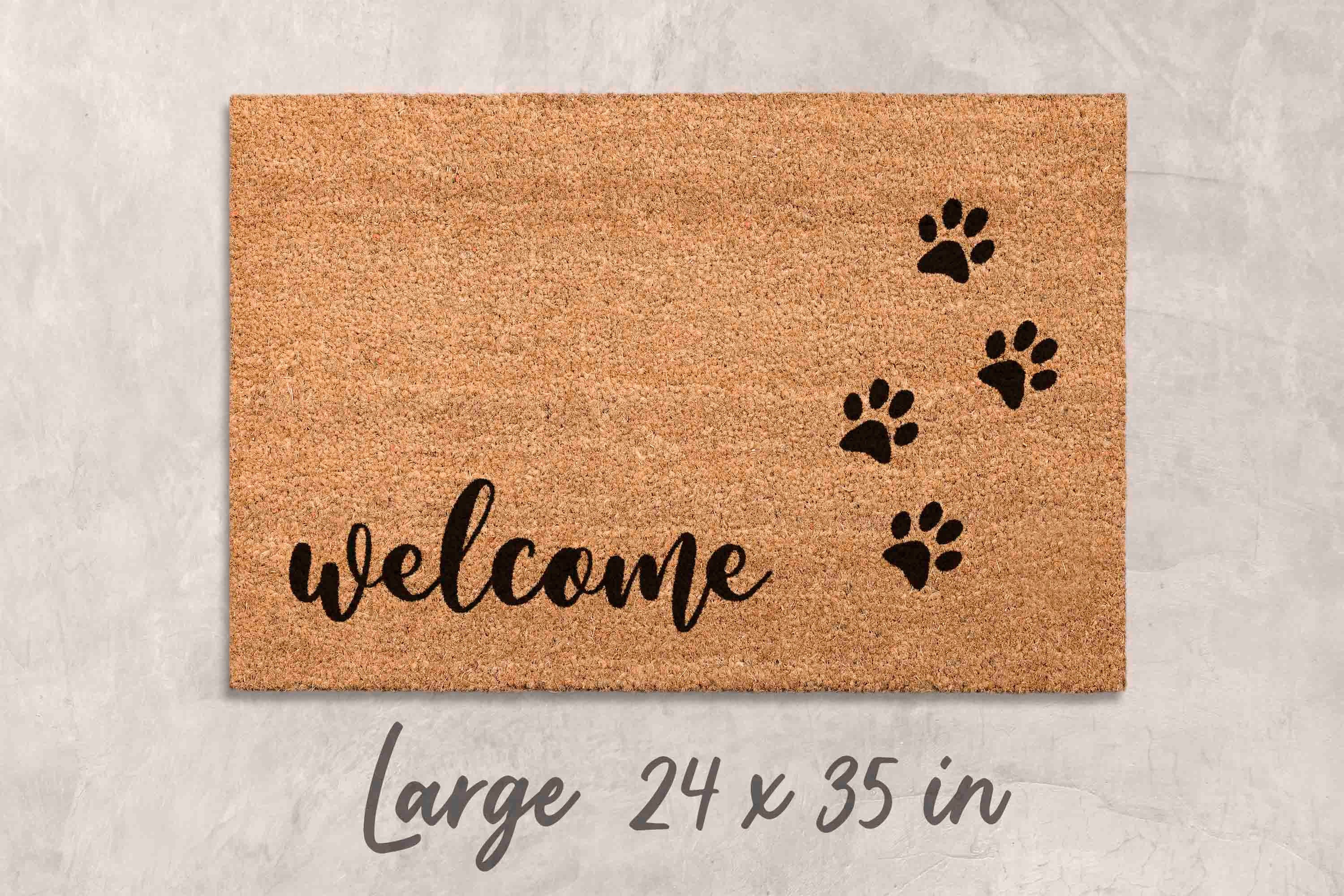 Dog Doormat Gift for Dog Owner Doormat Custom Doormat Funny Doormat Dog Door Mat Custom Door Mat Personalized Welcome Mat Custom Gift Unique